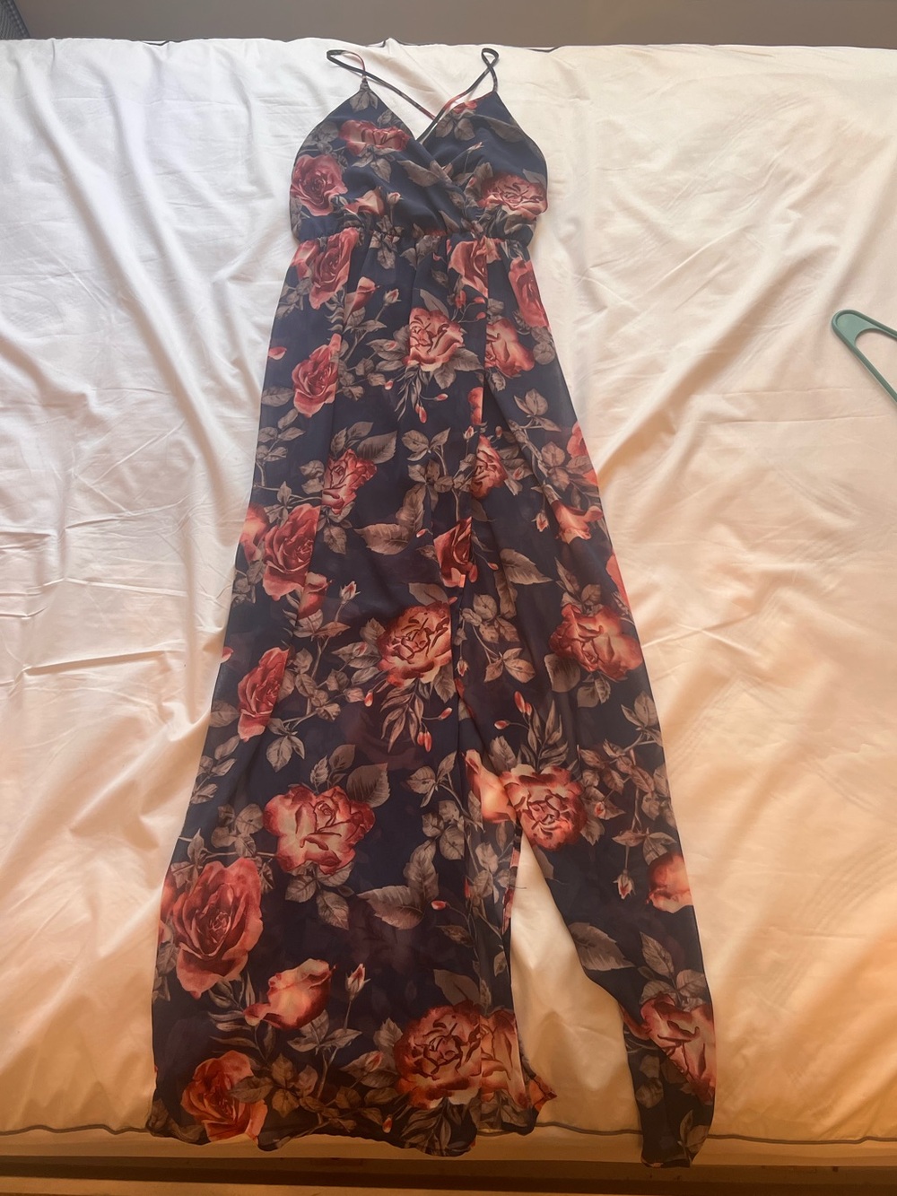Junior Girls Floral Sleeveless Dress - Sienna Sky